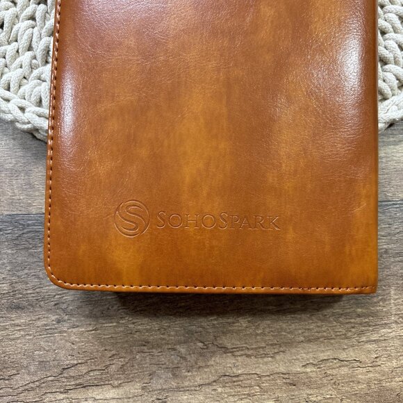 SohoSpark Tree Writing Faux Leather Journal Diary Refillable Notebook 6 x 8.75 - Picture 6 of 6